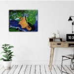 Acrylic on Canvas Painting 24 by 16 Inch