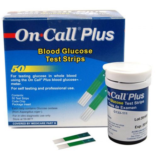 On Call Plus Glucose Strip
